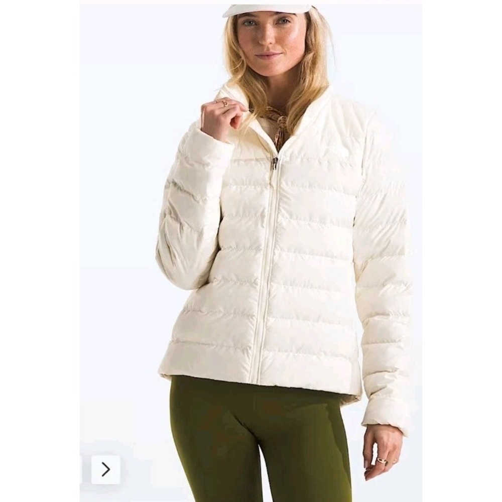 The North Face Aconcagua 3 Puffer Jacket Women's Size XXL NEW Ivory
